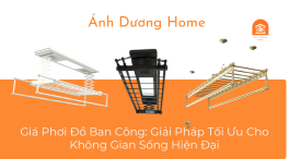 Giá Phơi Đồ Ban Công: Giải Pháp Tối Ưu Cho Không Gian Sống Hiện Đại 